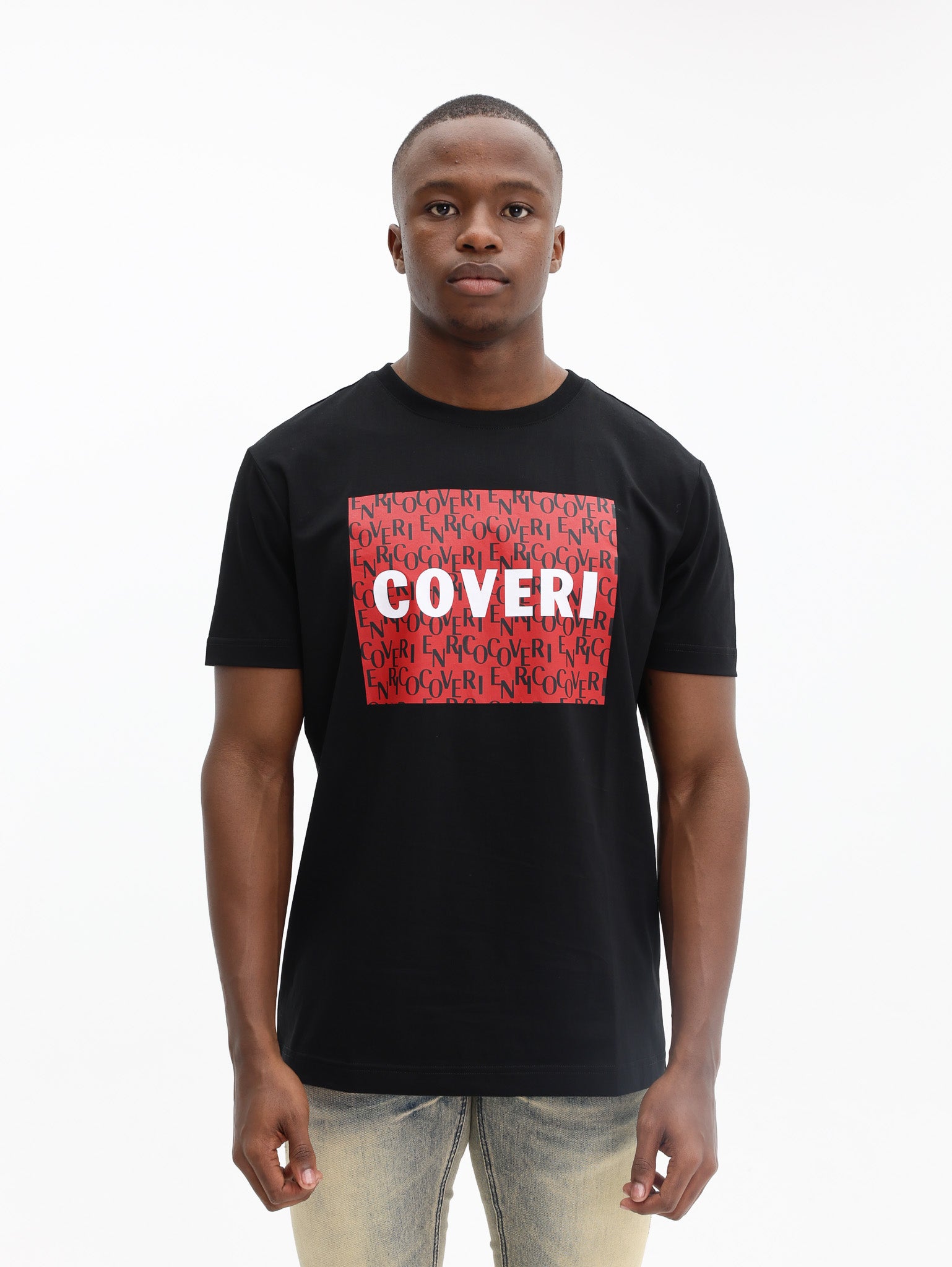 Enrico Coveri T-Shirt 2 Packs Black
